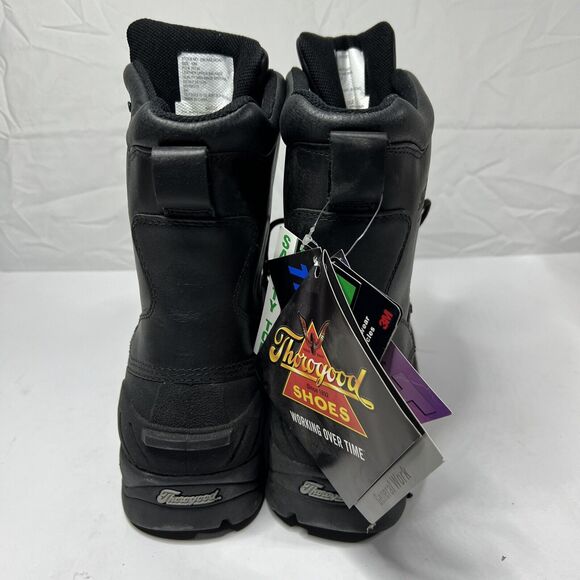 Thorogood 299 Men's 10M Winter Work Boots Waterproof Steel Toe Railroad Boots - Picture 4 of 16